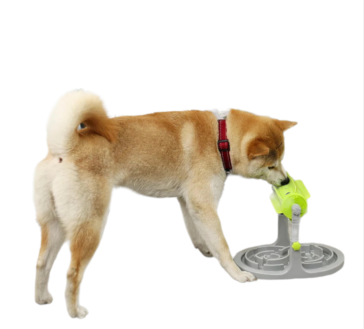 Pet Dog Feeders Interactive Puzzle Toys Slow Breed Food Feeder