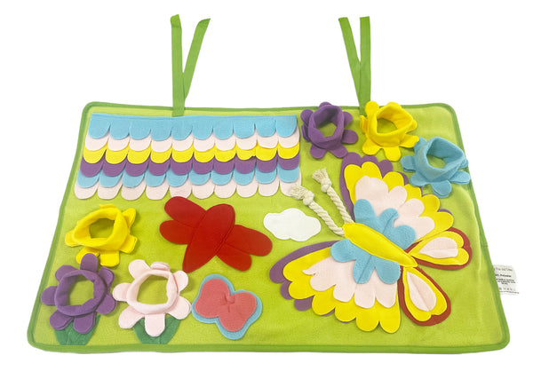 Piggy Poo and Crew Colorful Snuffle Rooting Activity Mat Heavy